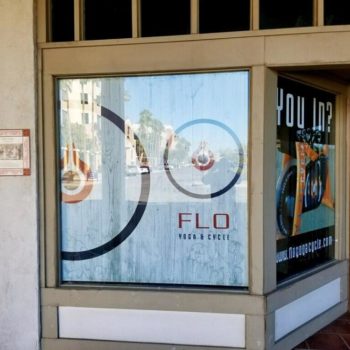 FLO Yoga and Cycling Window Decals