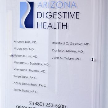 Arizona Digestive Health Cutout window mount