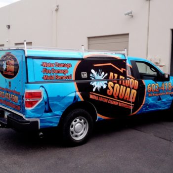 AZ Flood Squad Fleet Wrap