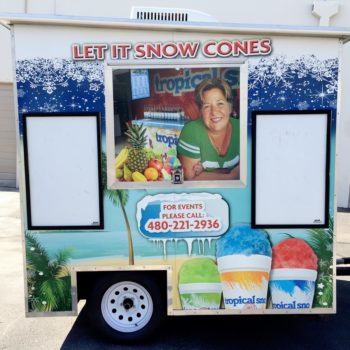 Sno Cone Food Truck Wrap