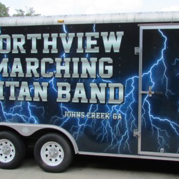 Trailer Wrap for Northview High School Marching