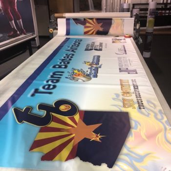 Banner created for Team Bates Arizona 