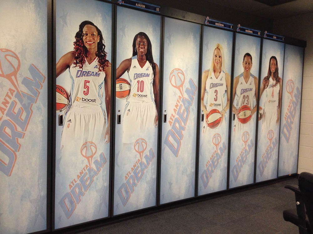 Large Format Printing Women's Basketball