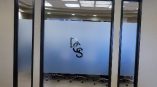 Frosted Indoor Window Graphic