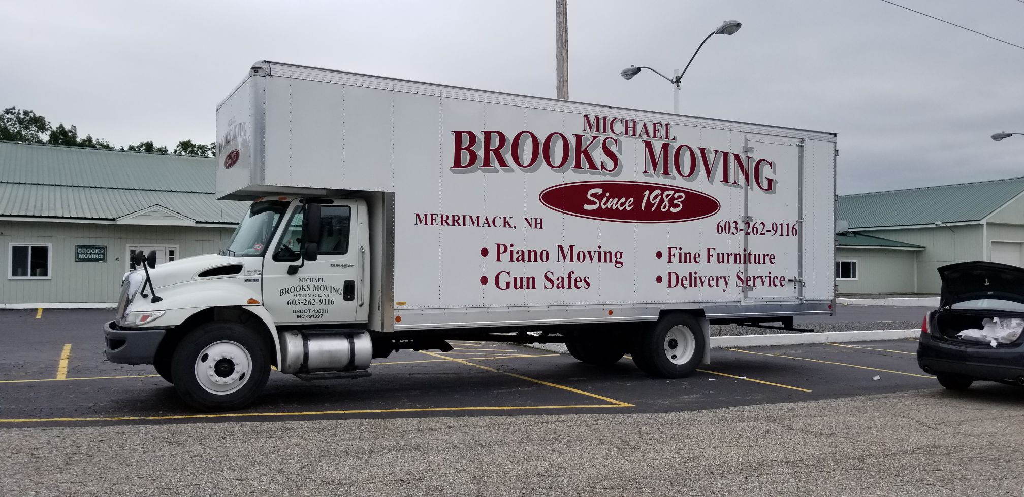 Michael Brooks Moving truck wrap