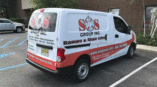 SOS Group van fleet vehicle wrap