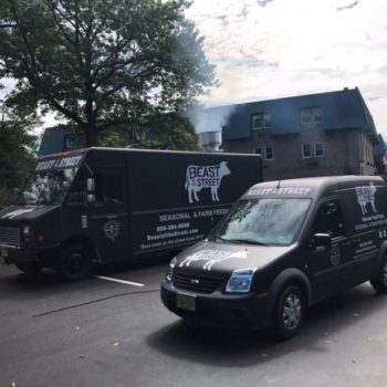 beast street food truck and van wrap 