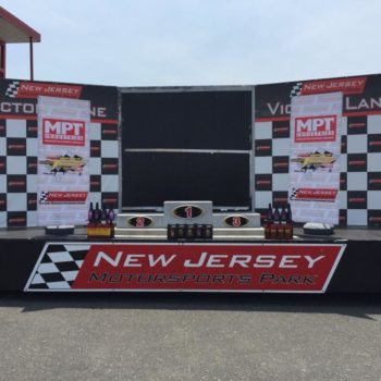new jersey motorsports park stage and award stand