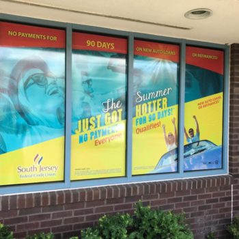 South Jersey credit union window coverings 