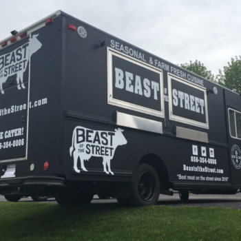Beast of the Street food truck vehicle wrap