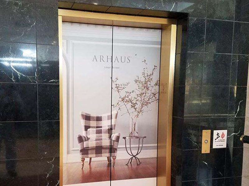 Arhaus elegant elevator wrap 