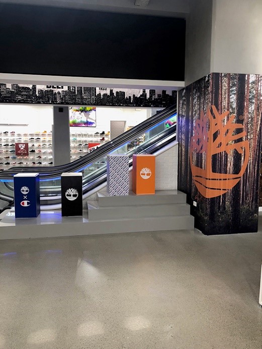 Retail store graphics