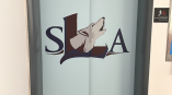 contour cut vinyl elevator graphic