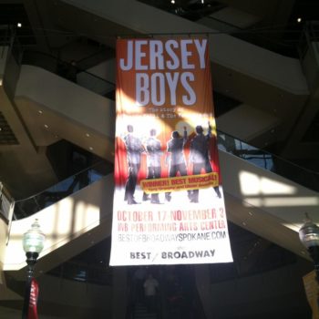 Jersey Boys banner