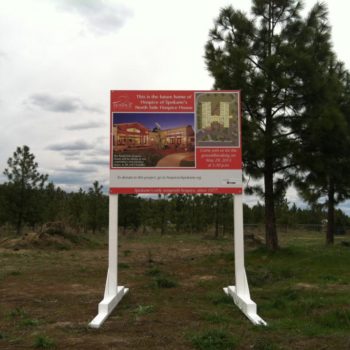 Hospice of Spokane outdoor sign