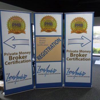 real estate retractor banners