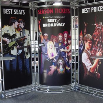 West Coast Entertainment trade show banners