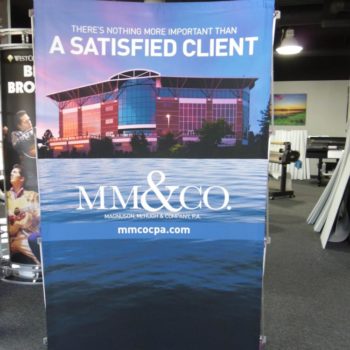 MM & Co. trade show display