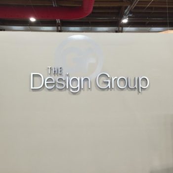 The Design Group wall mural