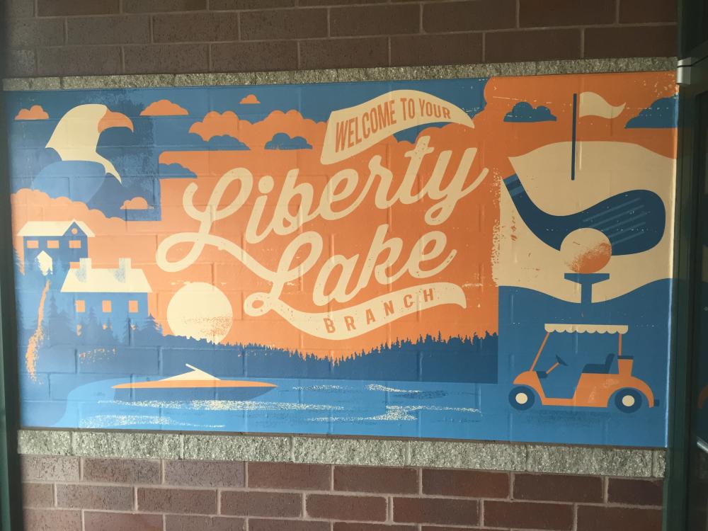 custom Liberty Lake wall art