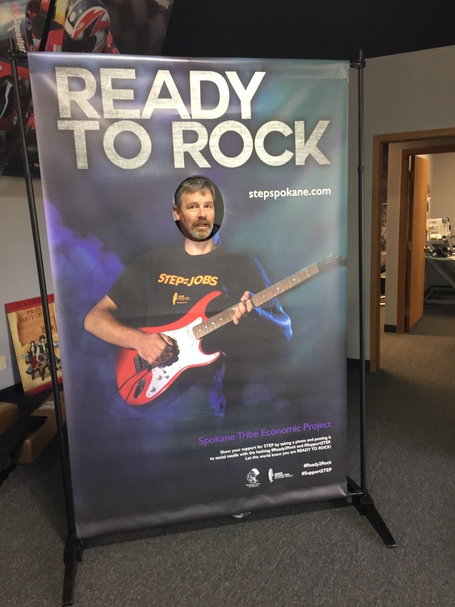 Ready to Rock photo cutout