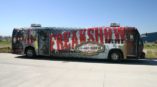 Freaskshow bus wrap