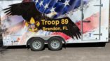 troop 89 brandon FL trailer wrap 