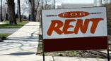 For Rent a-frame sign