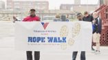 Banner for volunteers of America Hope Walk