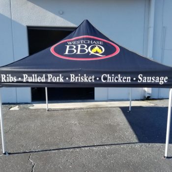 Westchase BBQ tent