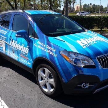 Dick Norris Buick GMCvehicle wrap