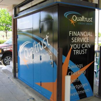 Qualtrust Credit Union sign