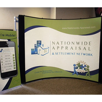 National Appraisal & Settlement Network trade show display