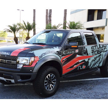 Truck wrap