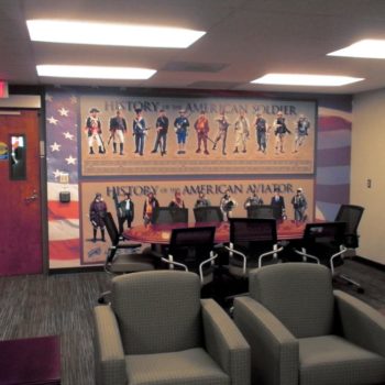 American history wall murals
