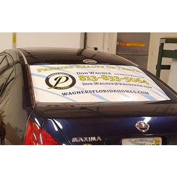 Don Wagner vehicle window graphic