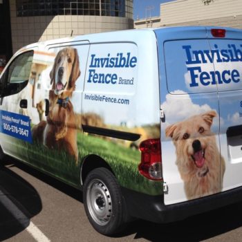 Invisible Fence vehicle wrap