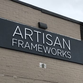 Artisan Frameworks outdoor sign