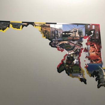 Maryland wall graphic