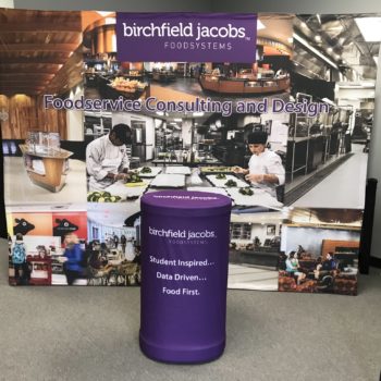 Birchfield Jacobs Foodsystems event signage