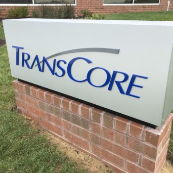Trans Core Outdoor sign