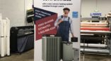 Lowes banner stand