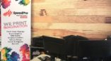 Speedpro indoor banner