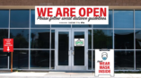 We Are Open Sign for Business