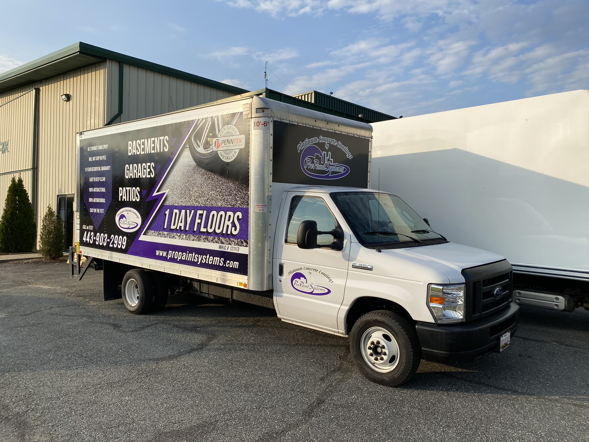 Pro Paint Systems Branded Truck