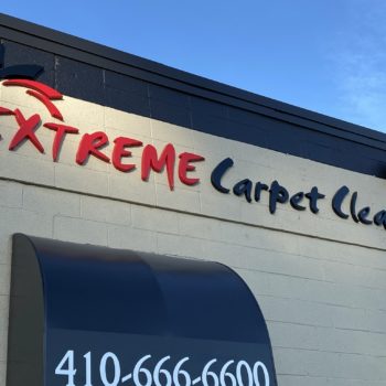 Extreme Carpet Cleaning Storefront Signage