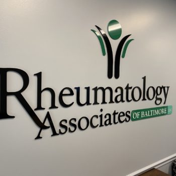 Rheumatology Associates of Baltimore Signage