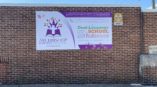 Archbishop Borders School Outside Banner