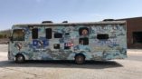 Blue Line K-9 Branded Bus