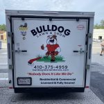 Bulldog Lawn & Snow Service Branded Truck Trailer